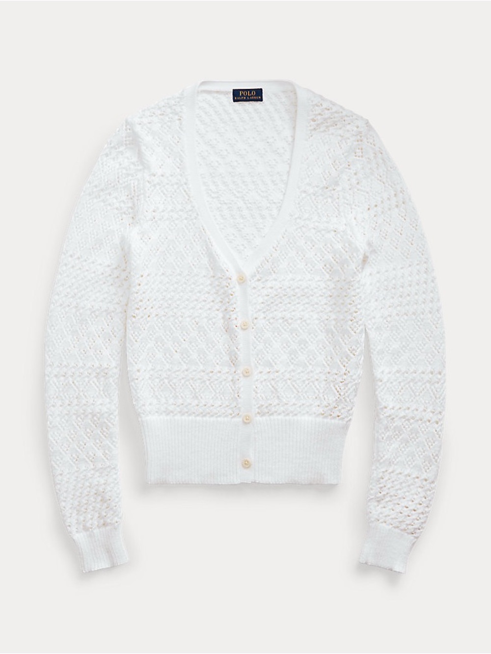 Cotton Pointelle Cardigan
Polo Ralph Lauren EuC